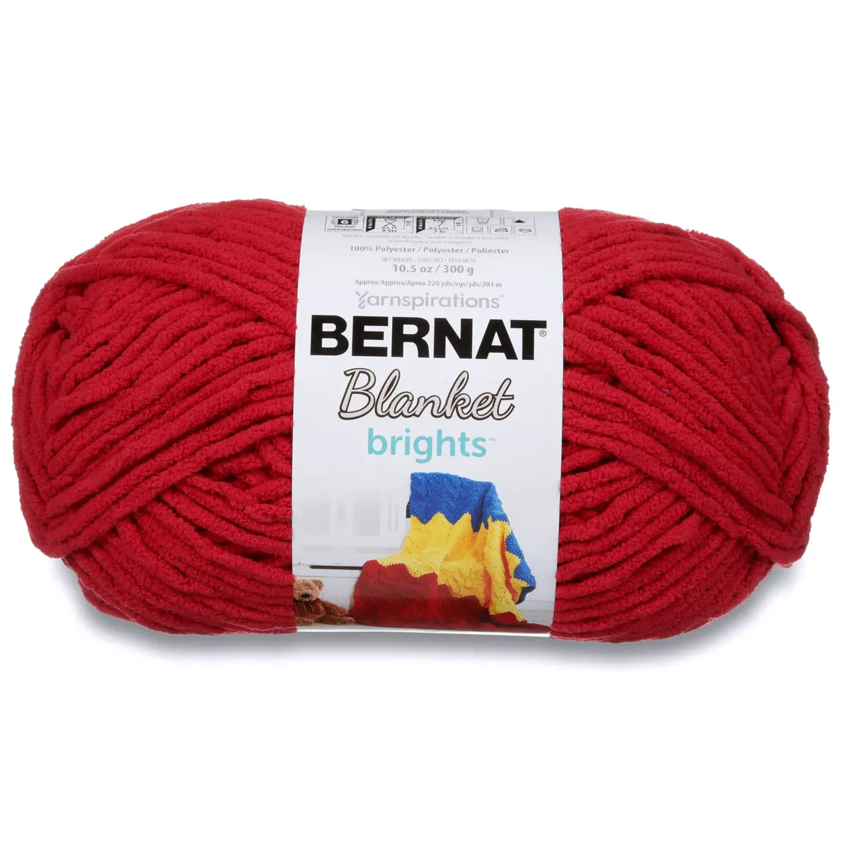 Bernat Blanket Brights Yarn 300g | Super Bulky Polyester for Cozy Projects - main product image