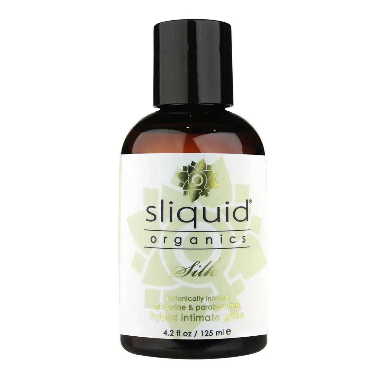Sliquid Organics Silk Hybrid Lubricant 4.2 Oz | Smooth Comfort for Intimate Activities - main product image