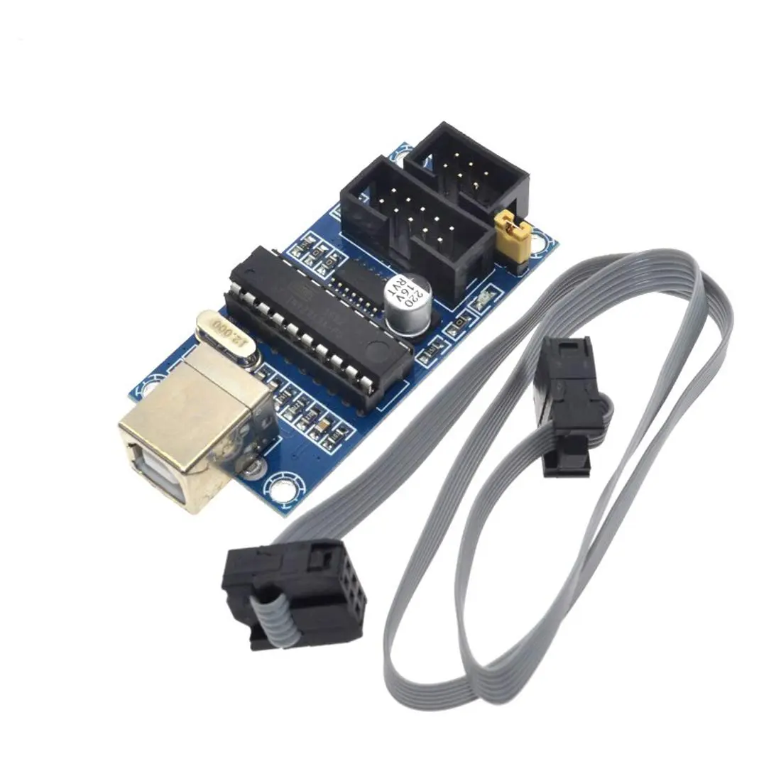 HiLetgo USBTiny AVR ISP Programmer 6/10 Pin | Bootloader for Arduino UNO & MEGA - main product image