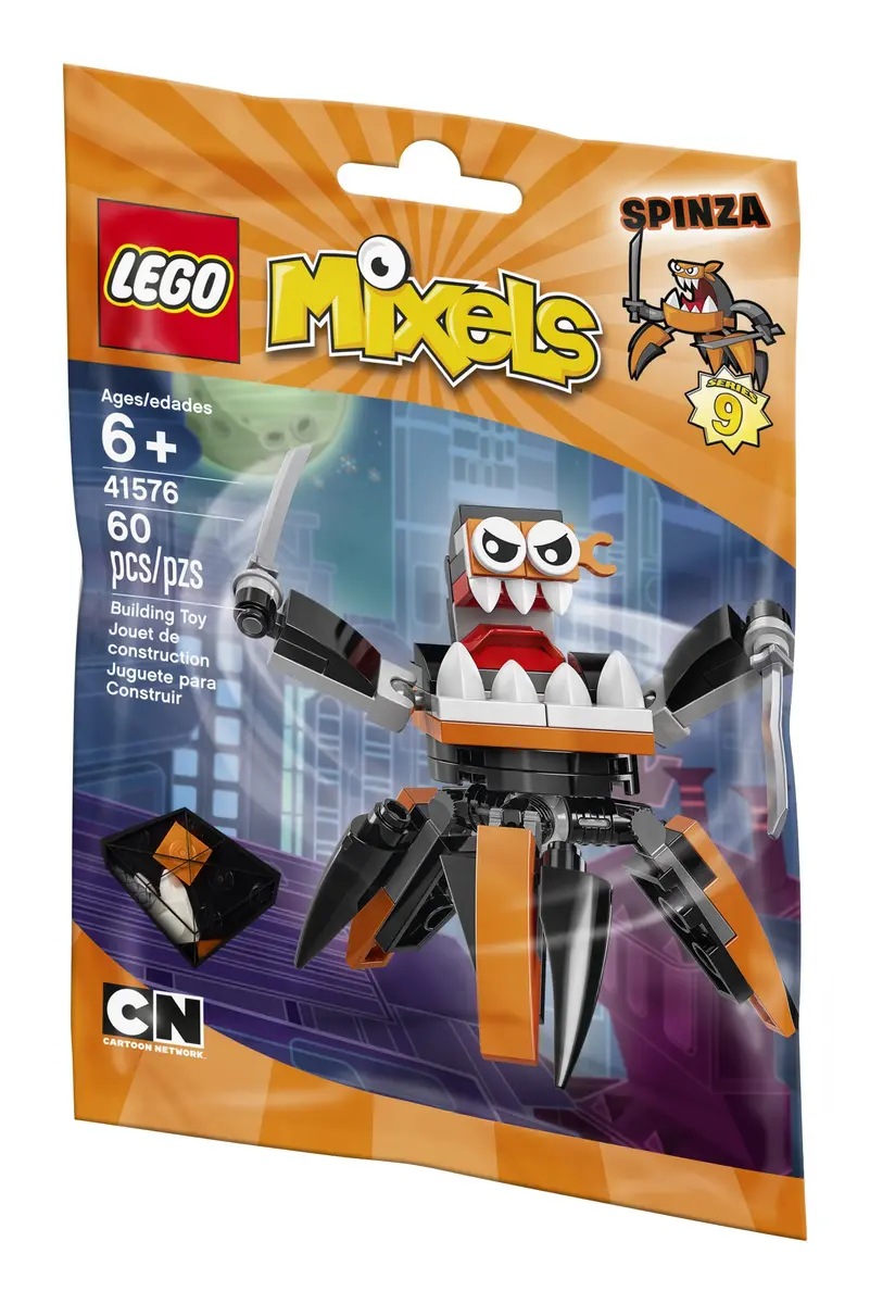 LEGO Mixels Spinza Building Kit 60 Piece | Creative Ninja Toy for Kids - view 2