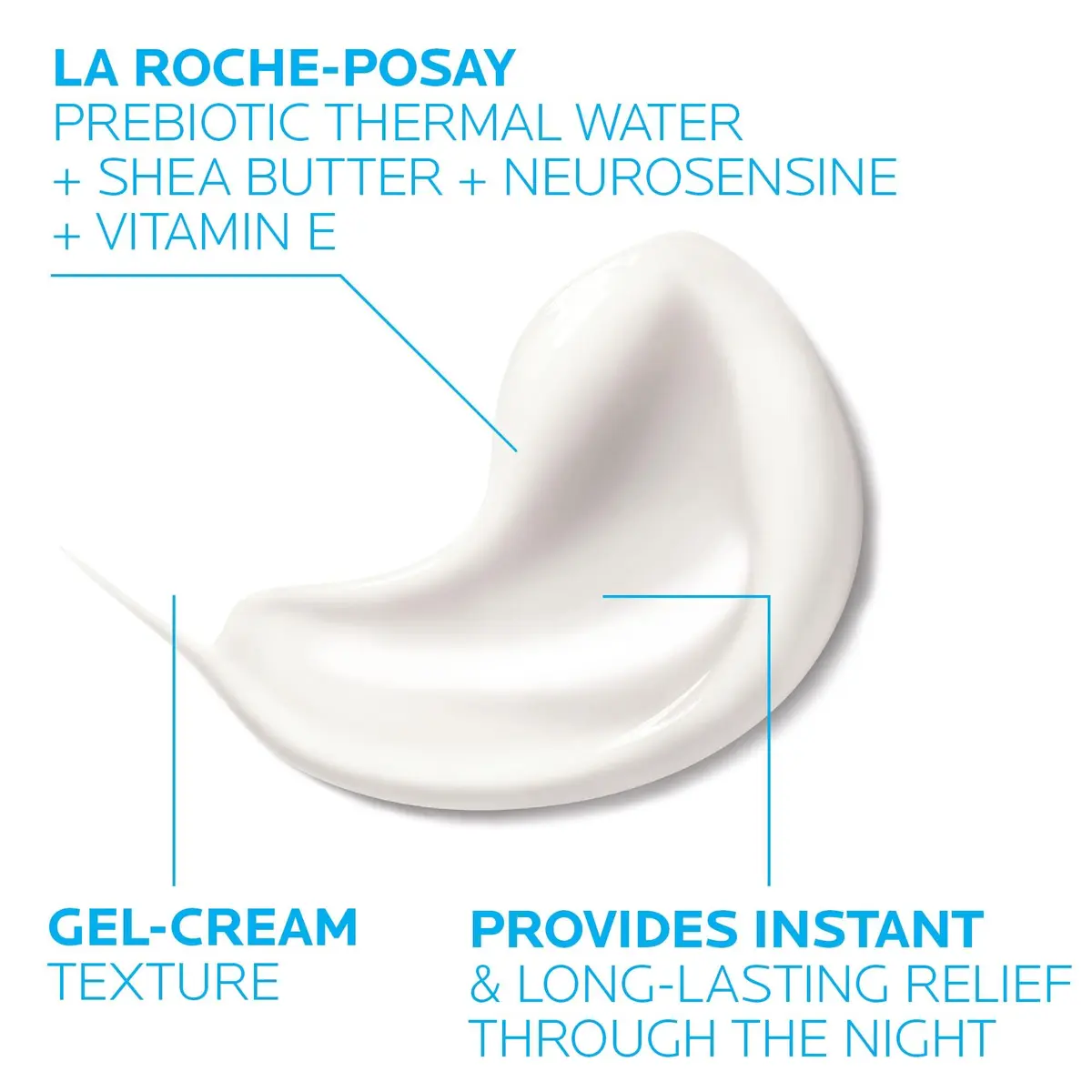 La Roche-Posay Toleriane Dermallergo Night Cream 40ml (1.35 Fl Oz) | Allergy Tested Soothing Hydration - view 2