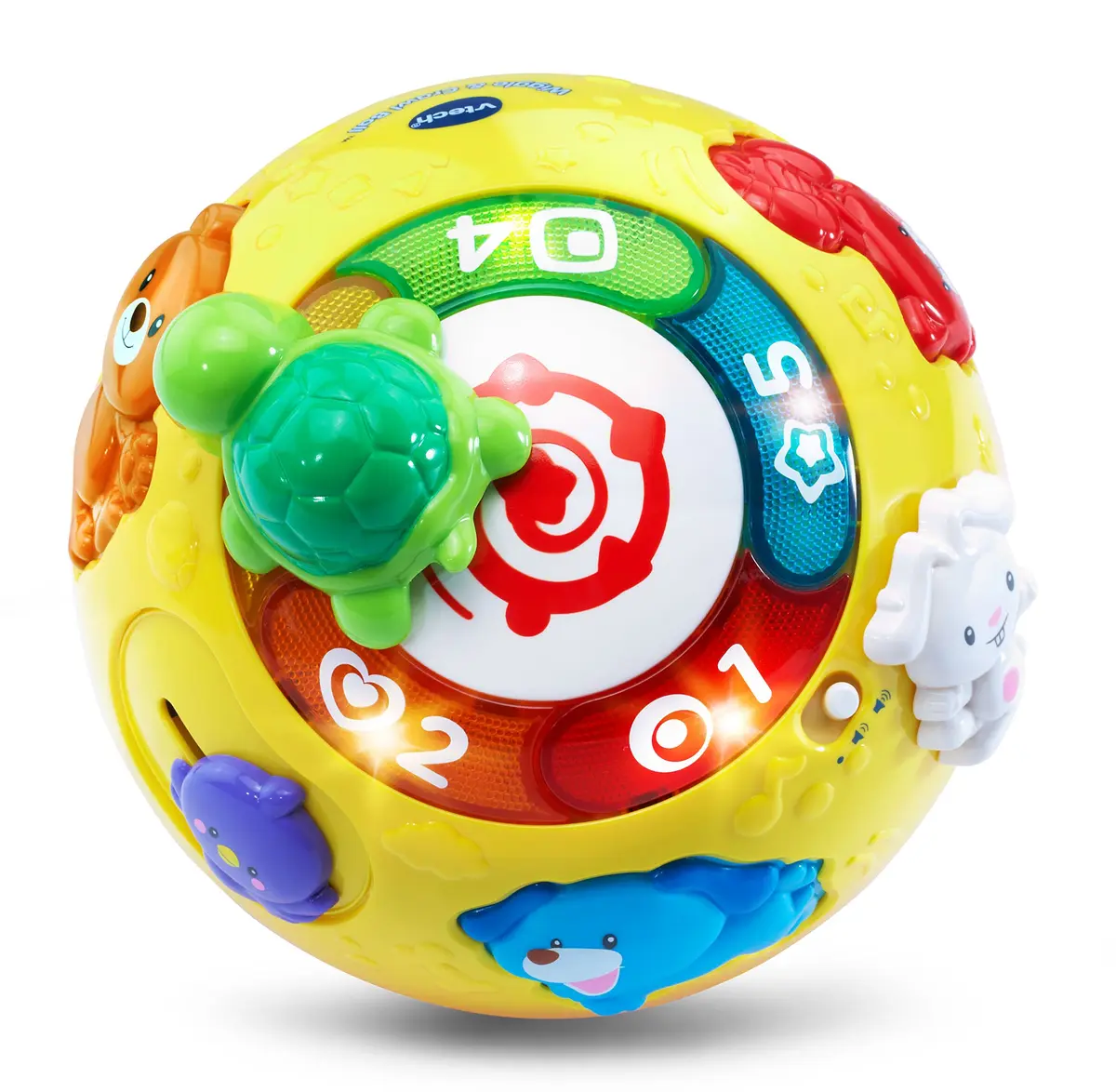 VTech Wiggle and Crawl Ball, Multicolor | Interactive Baby Toy with Lights & Songs - view 3