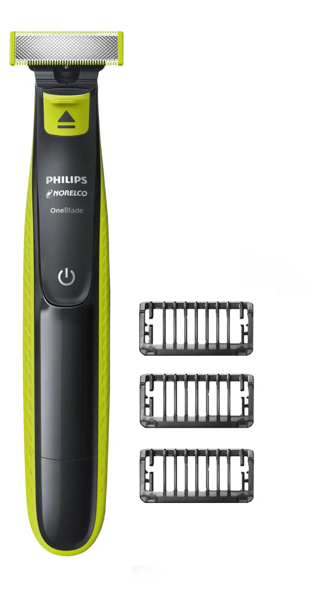 Philips Norelco OneBlade Hybrid Electric Trimmer and Shaver QP2520/70 | Trim, Edge, and Shave Any Length - main product image