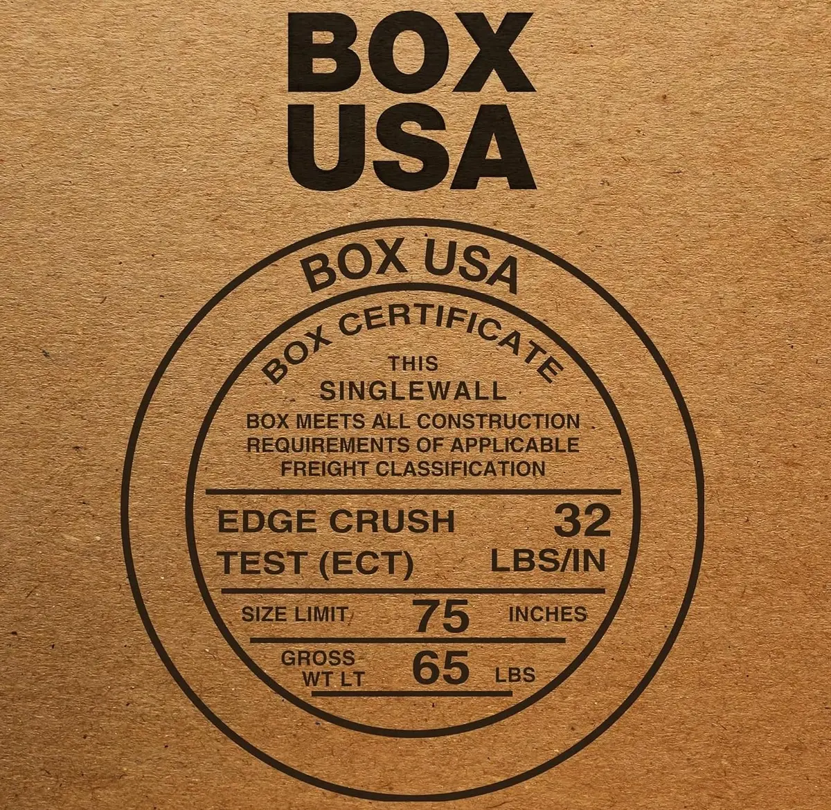 BOX USA 20x14x6" Corrugated Shipping Box | Supports 65 lbs, 25-Pack, Kraft Material, Lightweight, Recyclable - view 7