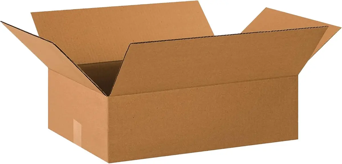 BOX USA 20x14x6" Corrugated Shipping Box | Supports 65 lbs, 25-Pack, Kraft Material, Lightweight, Recyclable - view 4