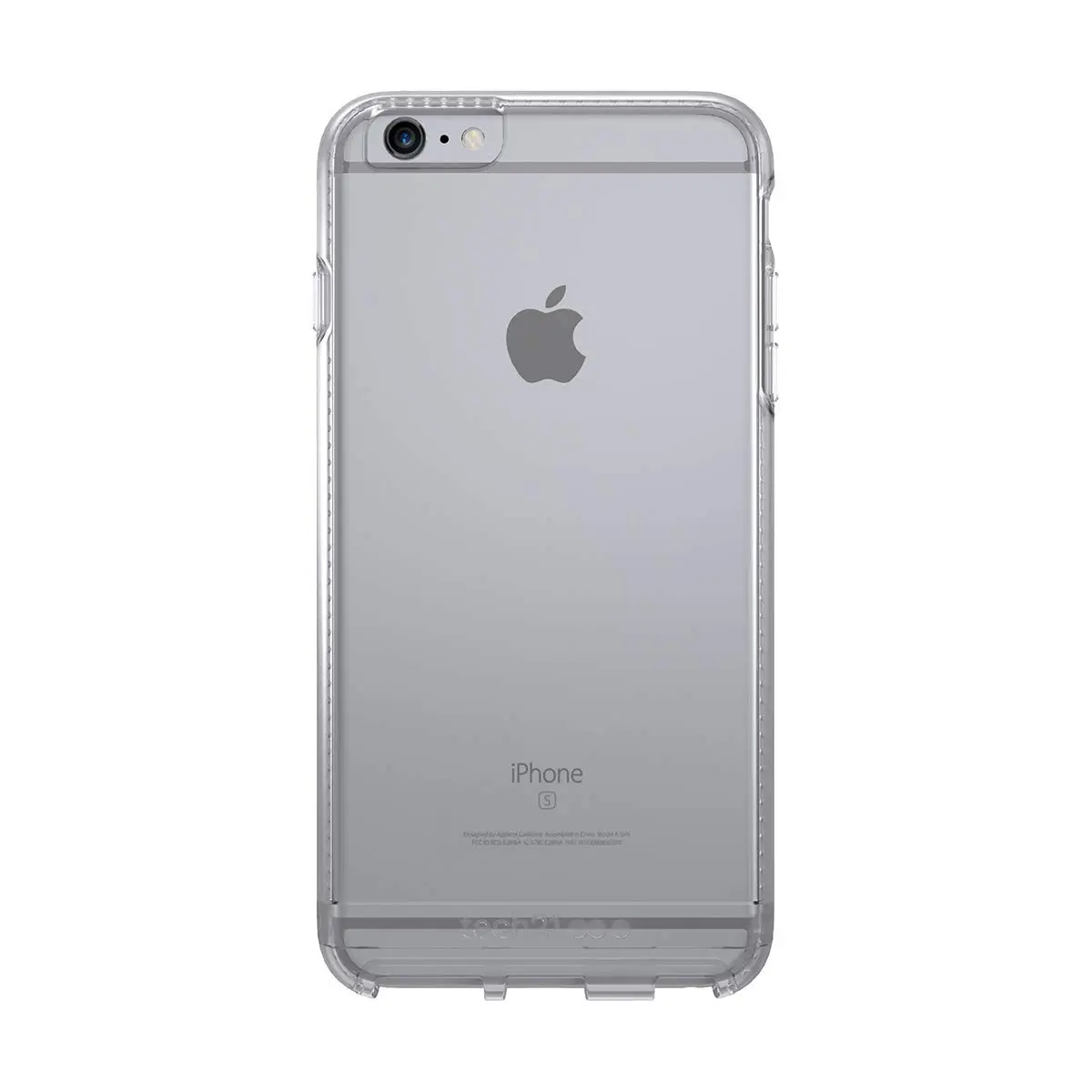 tech21 Impact Clear Case for iPhone 6 Plus/6S Plus – Matte Black | 2mm Slim Fit Drop Protection - view 3