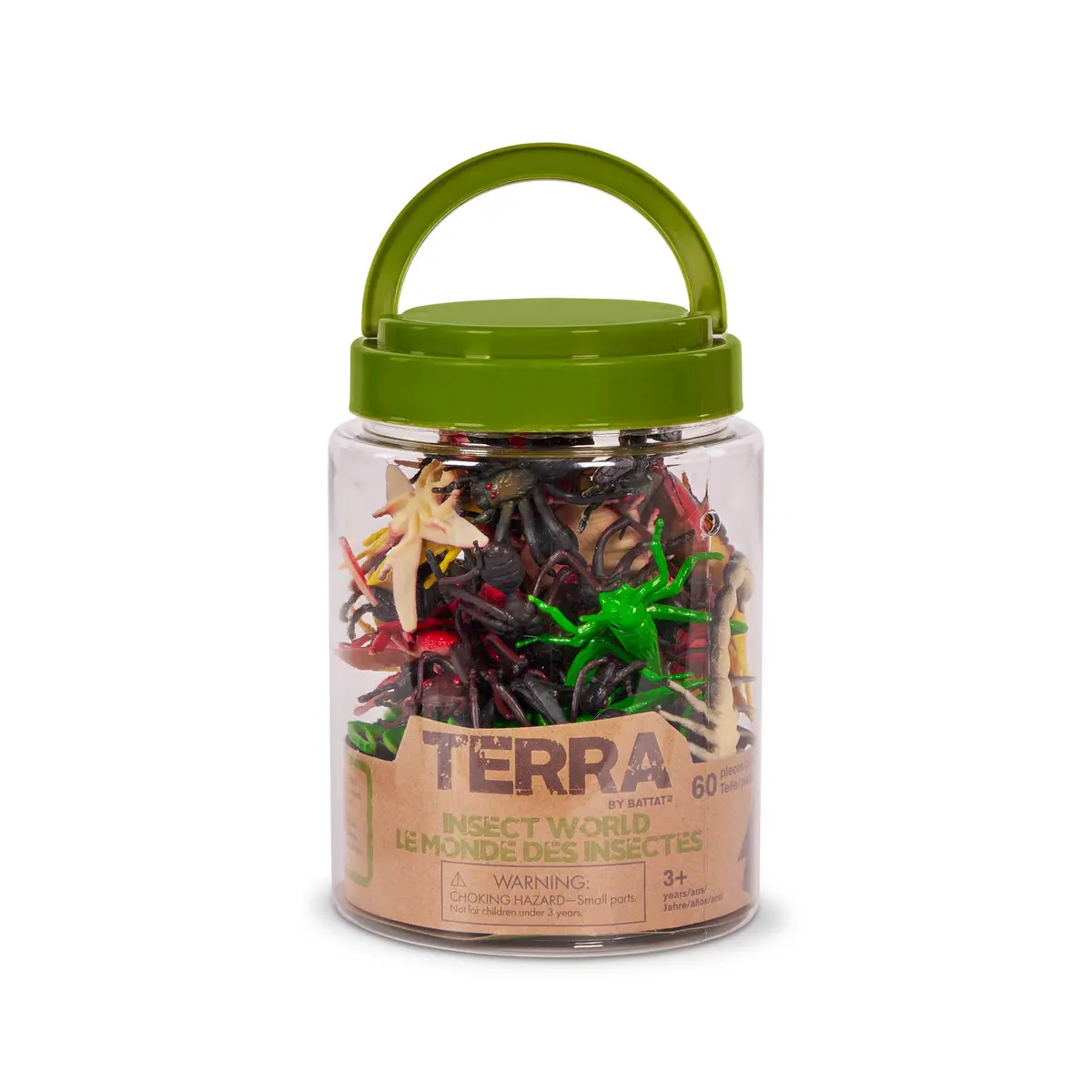 Terra by Battat Reptile Animal Tube 60pc Miniature Figures | Educational Toy for Kids 3+ - view 7