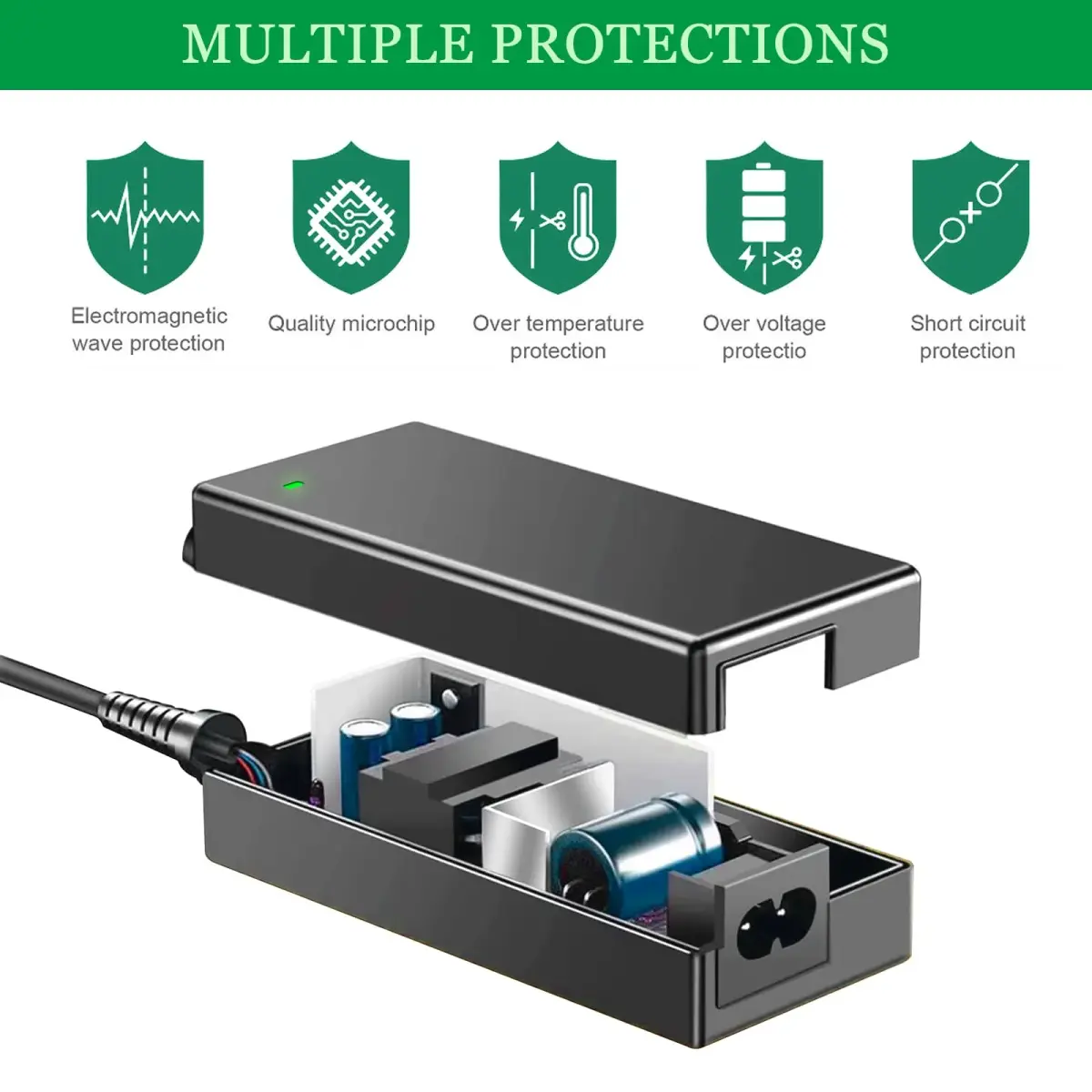Gonin NP-FW50 Dummy Battery & AC-PW20 Adapter Kit for Sony ZV-E10 Cameras | Continuous Power Supply - view 7