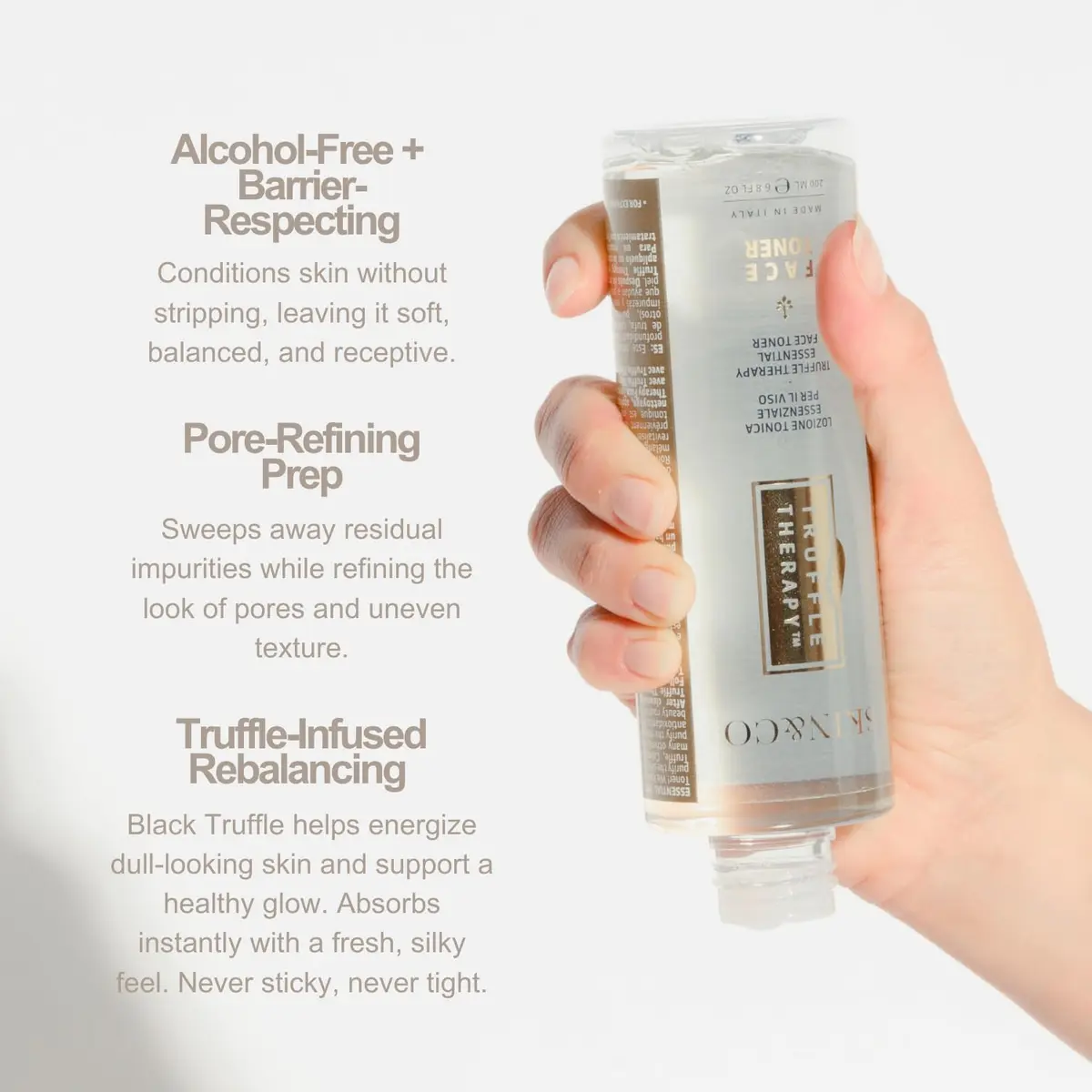 SKIN&CO Roma Truffle Therapy Face Toner 6.8 Fl Oz | Pore-Minimizing, Alcohol-Free, Hydrating - view 3