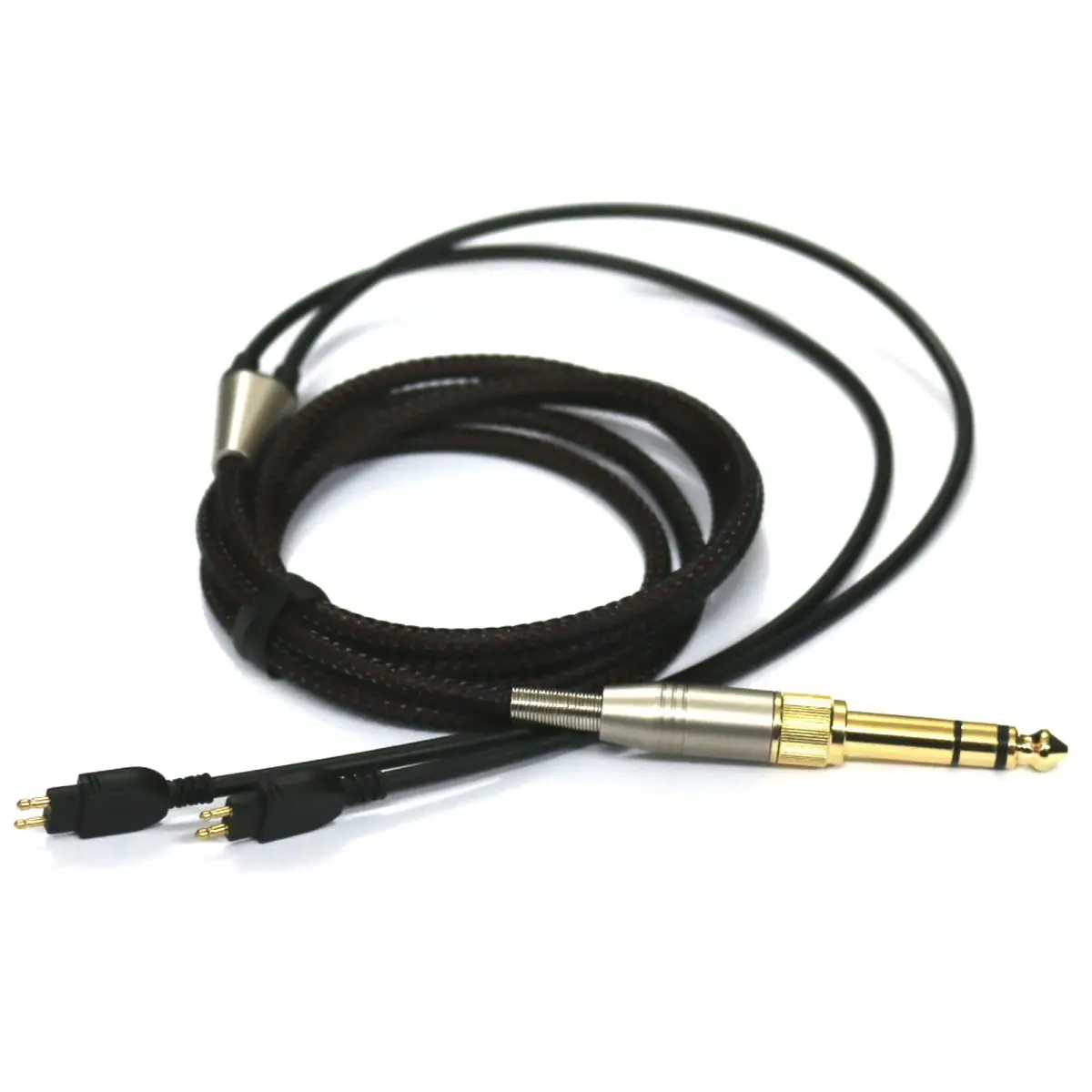 NewFantasia Replacement Audio Upgrade Cable for Sennheiser HD650, HD600, HD580, HD660S, Massdrop HD6XX Headphones | 1.2m (4ft) Braided OFC - view 4