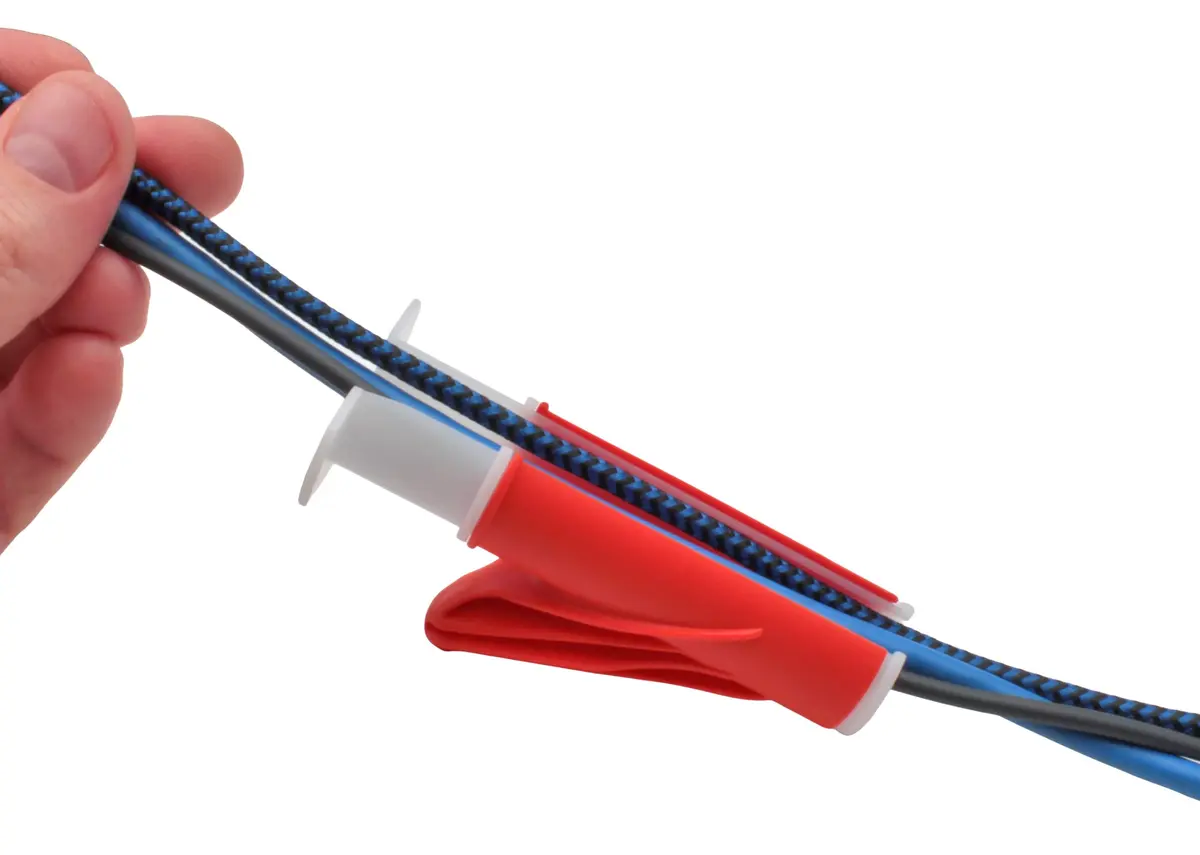 Electriduct Wire Loom Cable Insertion Tool for 3/8" to 1/2" Conduit Sleeving - Model CM08 | 5 Pack - view 5