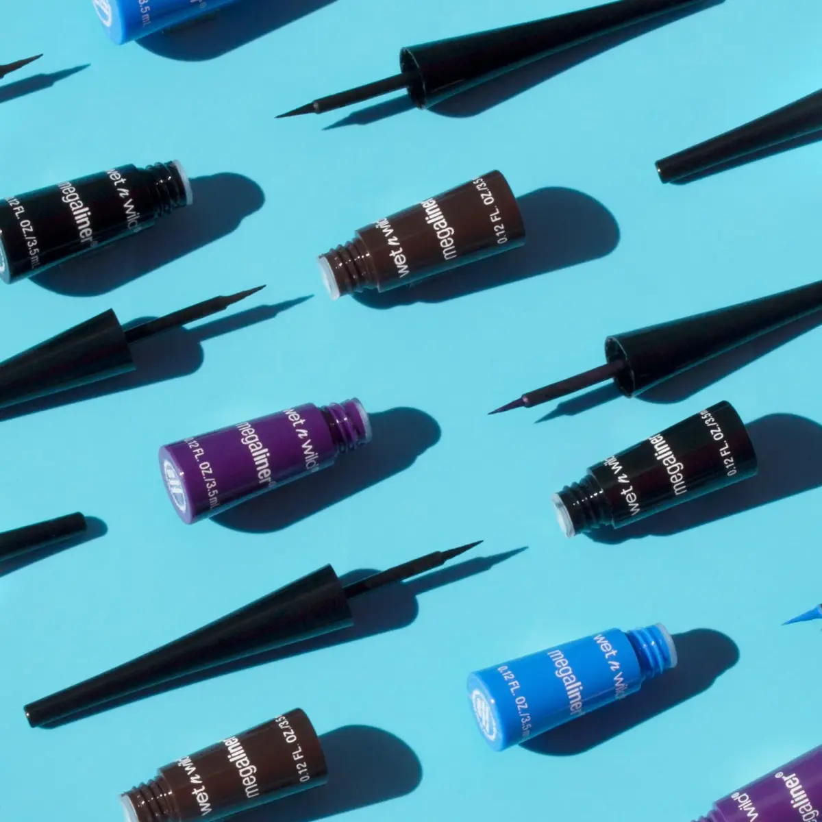 wet n wild MegaLiner Liquid Eyeliner - Black 3.5ml (0.11 Fl Oz) | High-Def Pigment for Defined Eyes - view 7