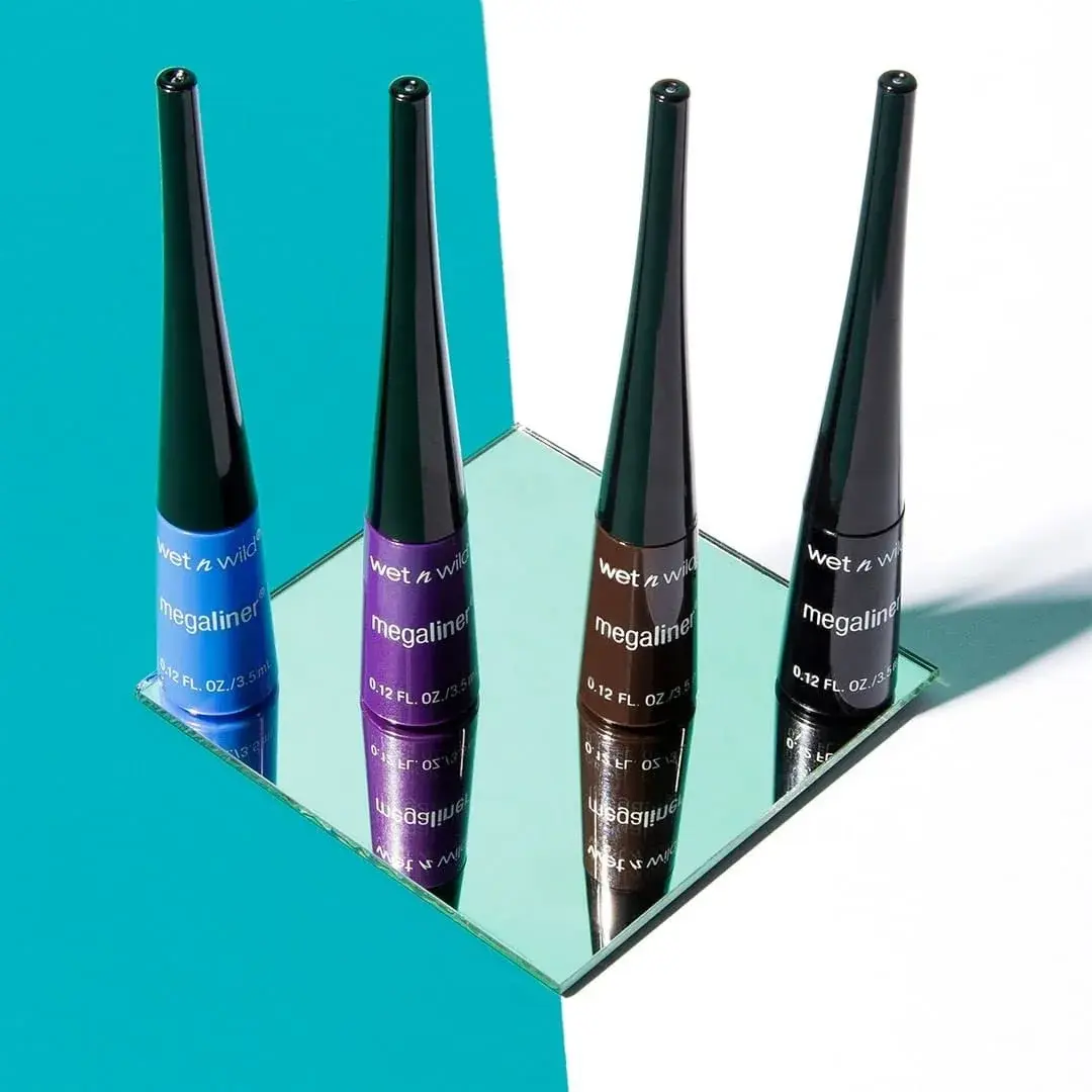 wet n wild MegaLiner Liquid Eyeliner Dark Brown | High-Def Pigment & Fluid Formula - view 9