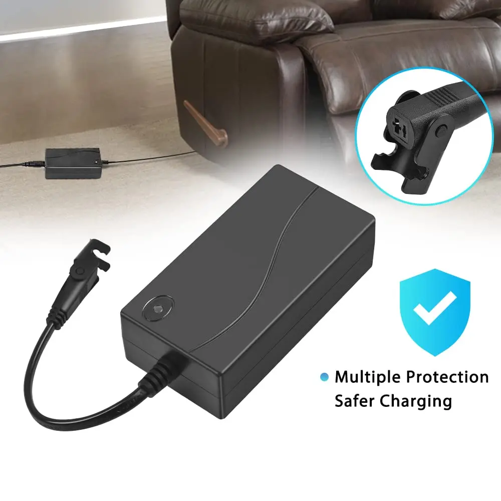Sopito Power Recliner Power Supply 29V 58W | Universal 2-Pin AC/DC Adapter for Recliner Chairs - view 5