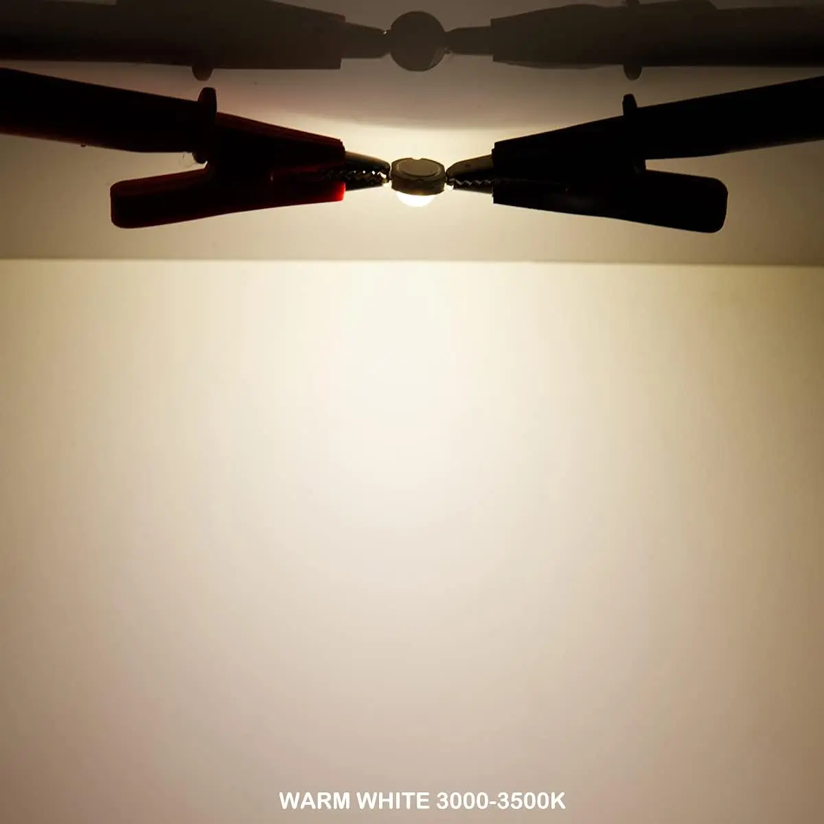 CHANZON 10 pcs High Power LED Chip 3W Warm White 3000K - 3500K | 260-280LM, 120-140° Angle, Copper Frame - view 6