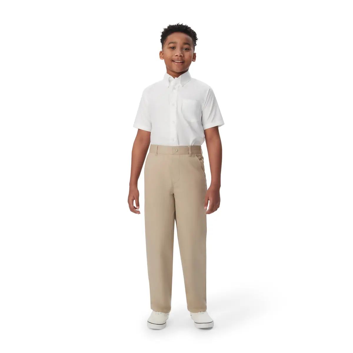 French Toast Boys Relaxed Fit Khaki School Uniform Pant 20 | Durable & Comfortable - main product image