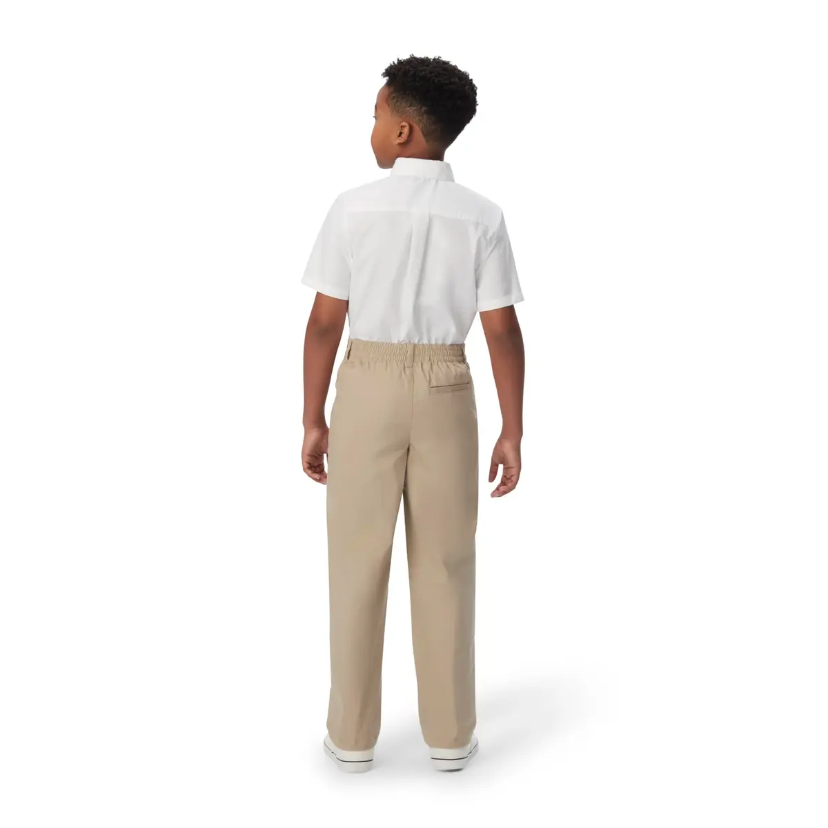 French Toast Boys Relaxed Fit Khaki School Uniform Pant 20 | Durable & Comfortable - view 2