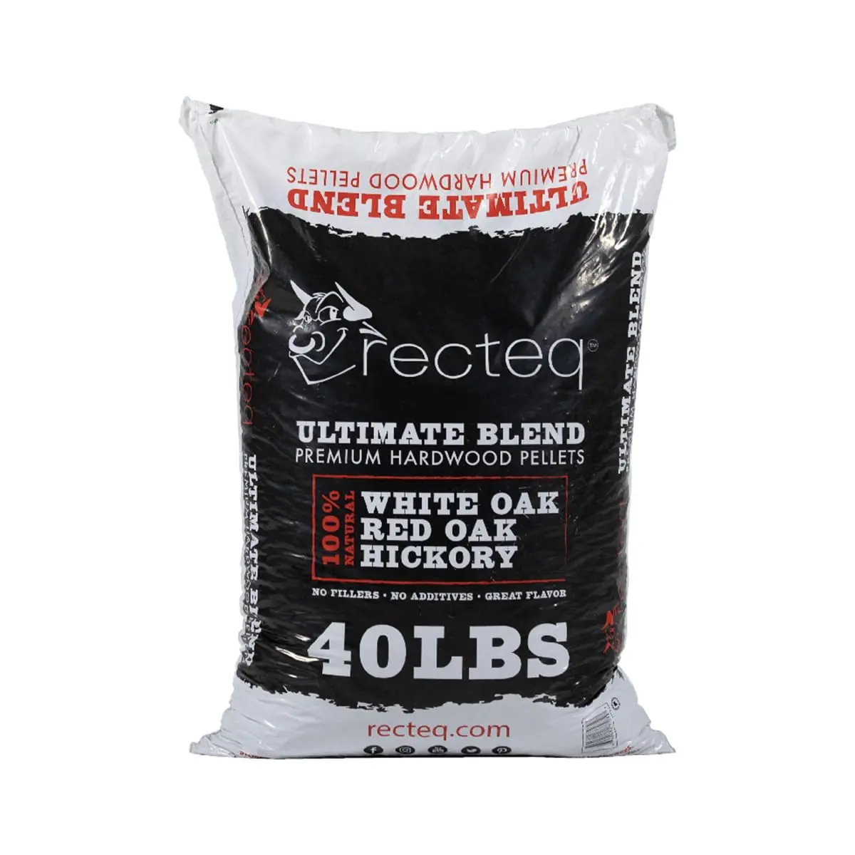 recteq Ultimate Blend Hardwood Pellets 40 lb | Natural Smoke Flavor for Grilling & Smoking - main product image