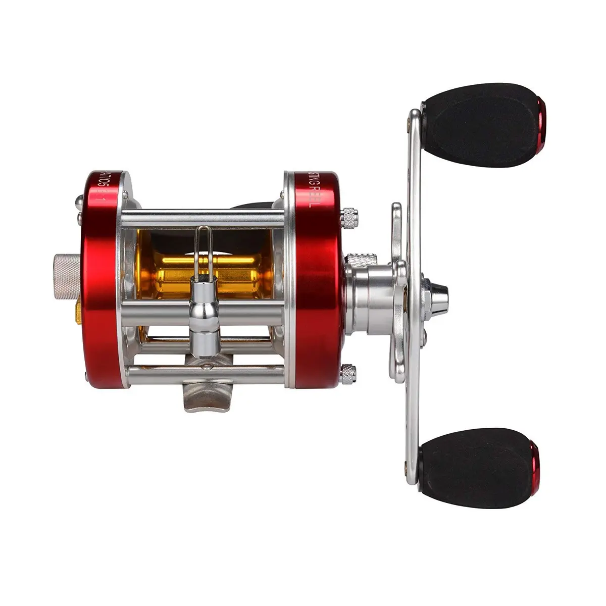 KastKing Rover Round Baitcasting Reel, 60 Size, Left, Red | Power & Durability for Fresh & Saltwater - view 2