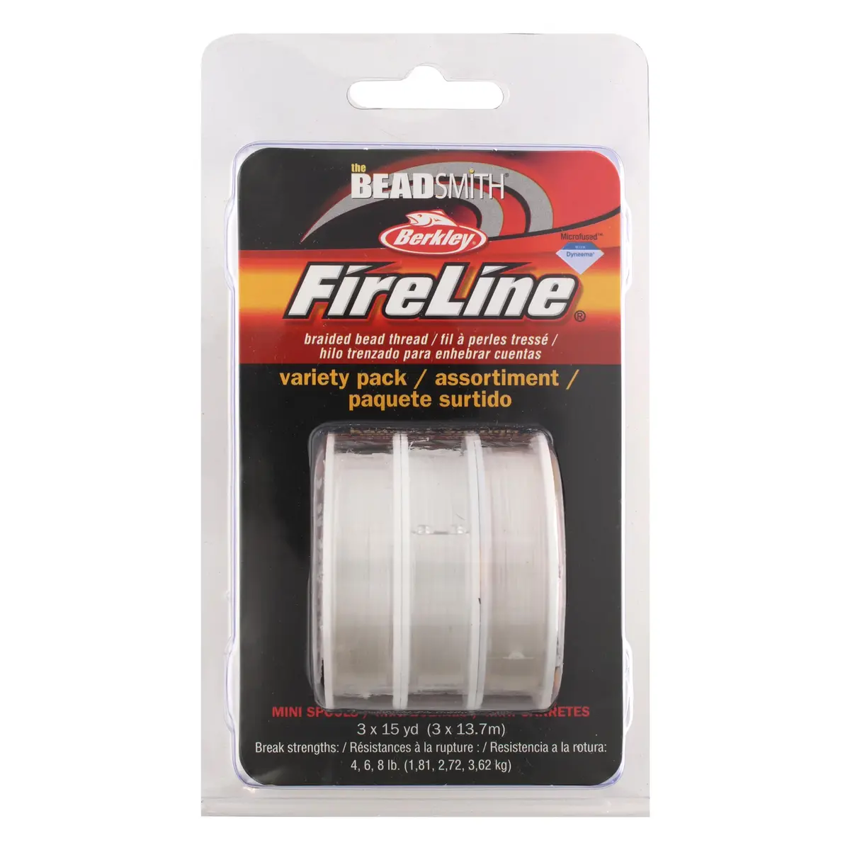 The Beadsmith Fireline Micro-Fused Braided Thread 3-Pack | Strong Dyneema Beading Thread for Jewelry - view 8