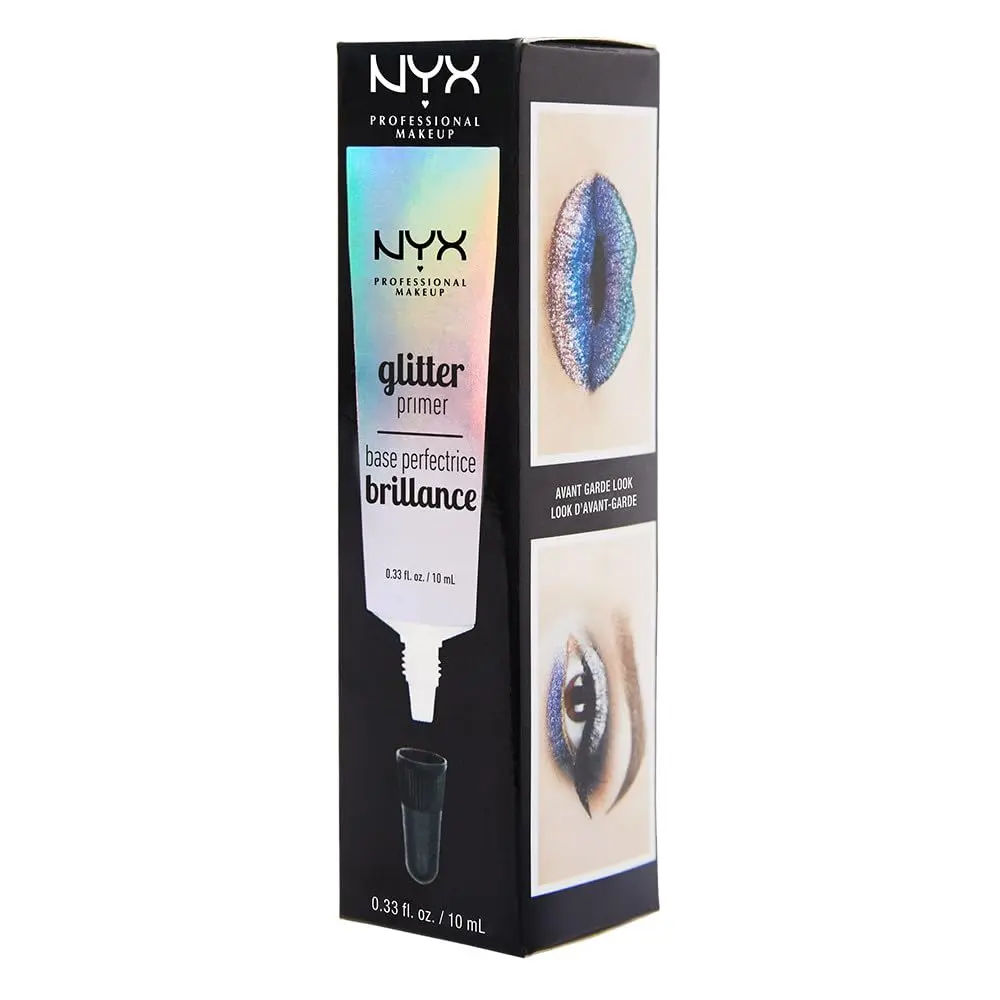 NYX PROFESSIONAL MAKEUP Glitter Primer 0.34 Fl Oz | Long-Lasting Glitter Hold for Face & Body - main product image