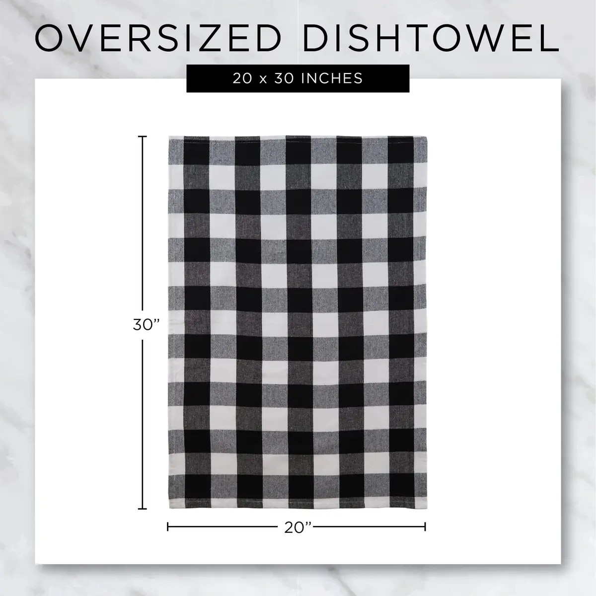 DII French Stripe Dishtowels Set of 3 | Nautical Blue 20 x 30 inches - view 9