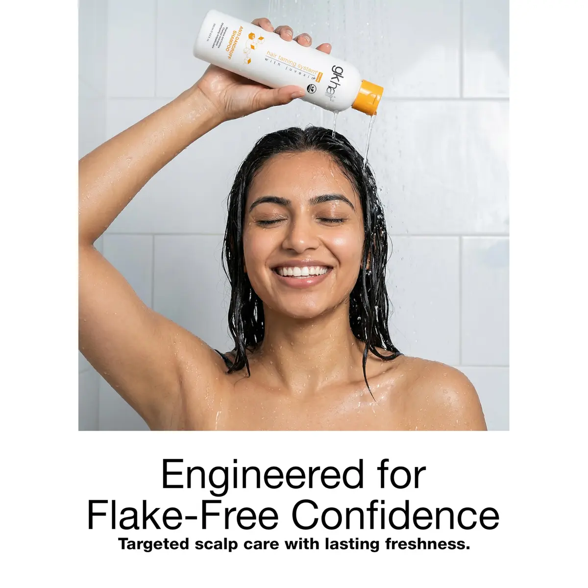 GK HAIR Anti Dandruff Shampoo 8.5 Fl Oz | Fast Relief & Scalp Care for All Hair Types - view 3