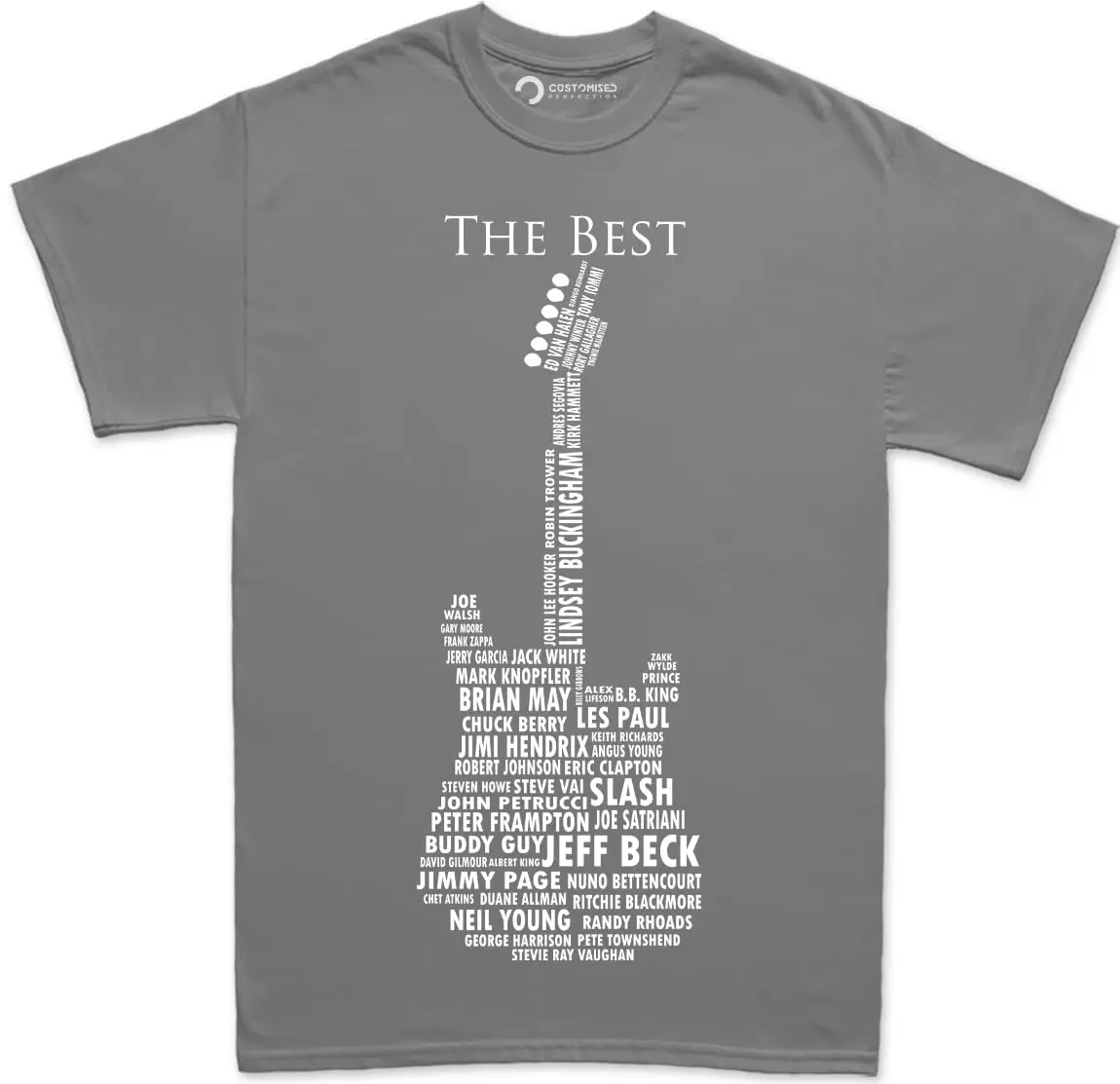 Customised Perfection Guitar Legends 1959 American Standard Stratocaster T-Shirt | Classic Rock & Blues Tribute (70-120 chars) - main product image