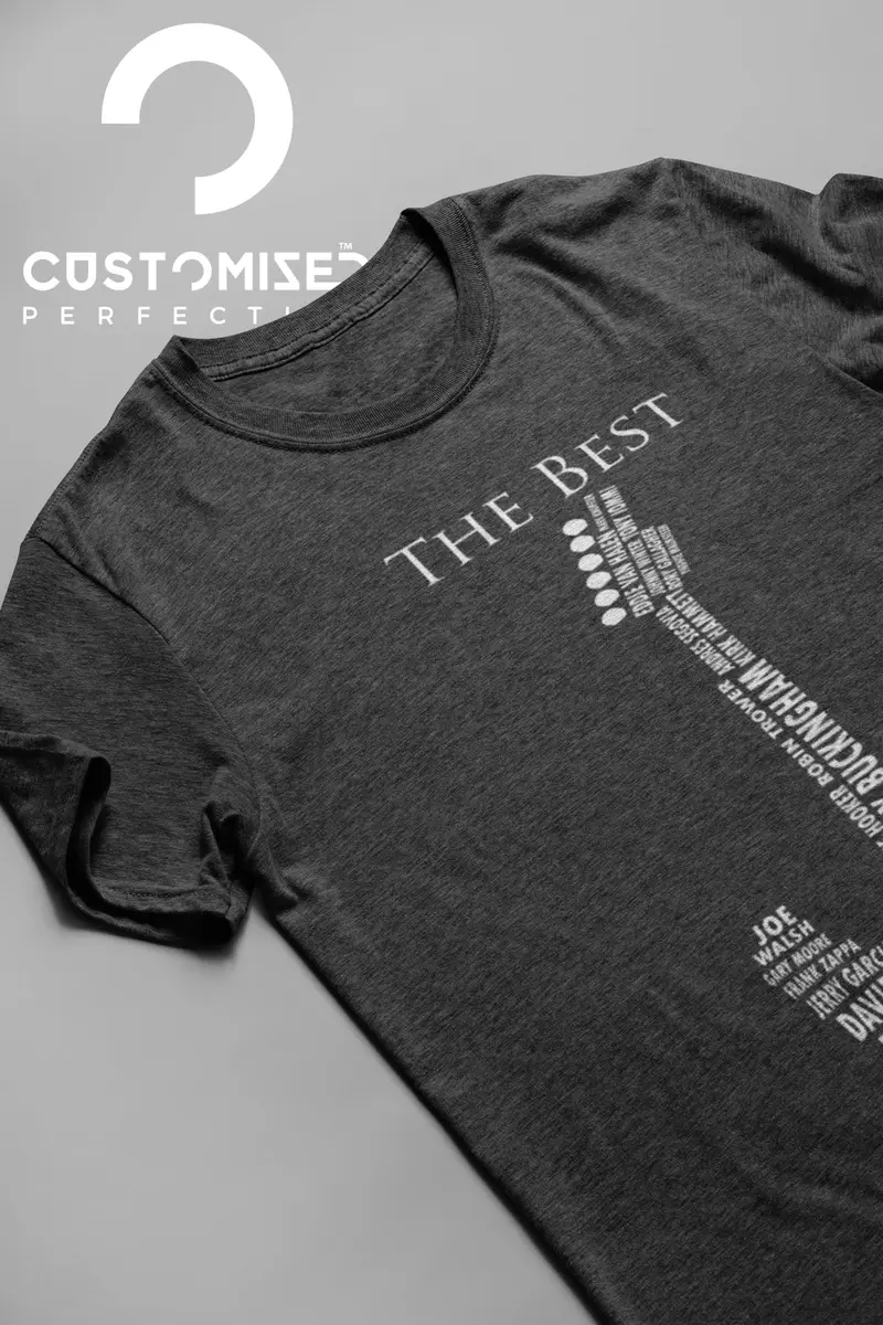 Customised Perfection Guitar Legends 1959 American Standard Stratocaster T-Shirt | Classic Rock & Blues Tribute (70-120 chars) - view 3