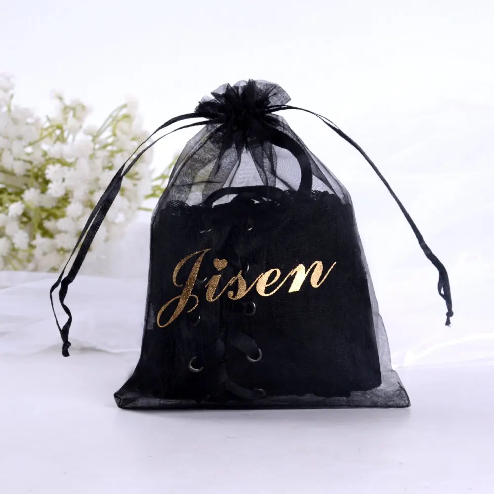 JISEN Women Nylon Elbow Lace-up Fashion Costume Gloves Black 35.56cm (14 inch) | Unique Corset Style Arm Warmers - view 5