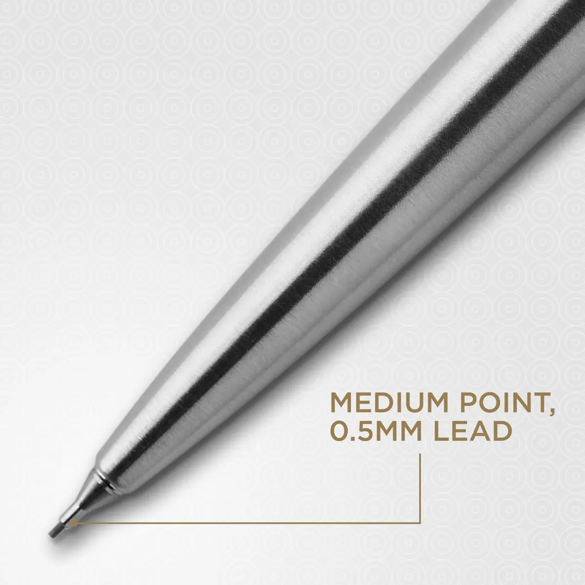 Parker Jotter Stainless Steel Mechanical Pencil 0.5mm HB #2 | Smooth Writing, Signature Design - view 6