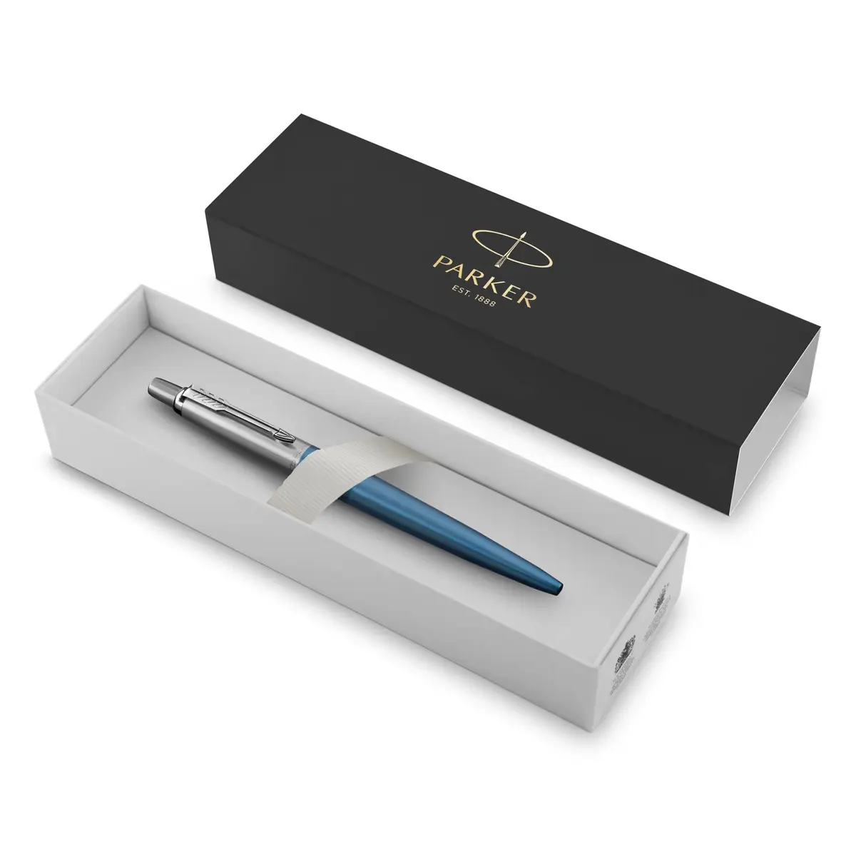 Parker Jotter Ballpoint Pen Waterloo Blue | Smooth, Medium Point, Gift Box - view 4