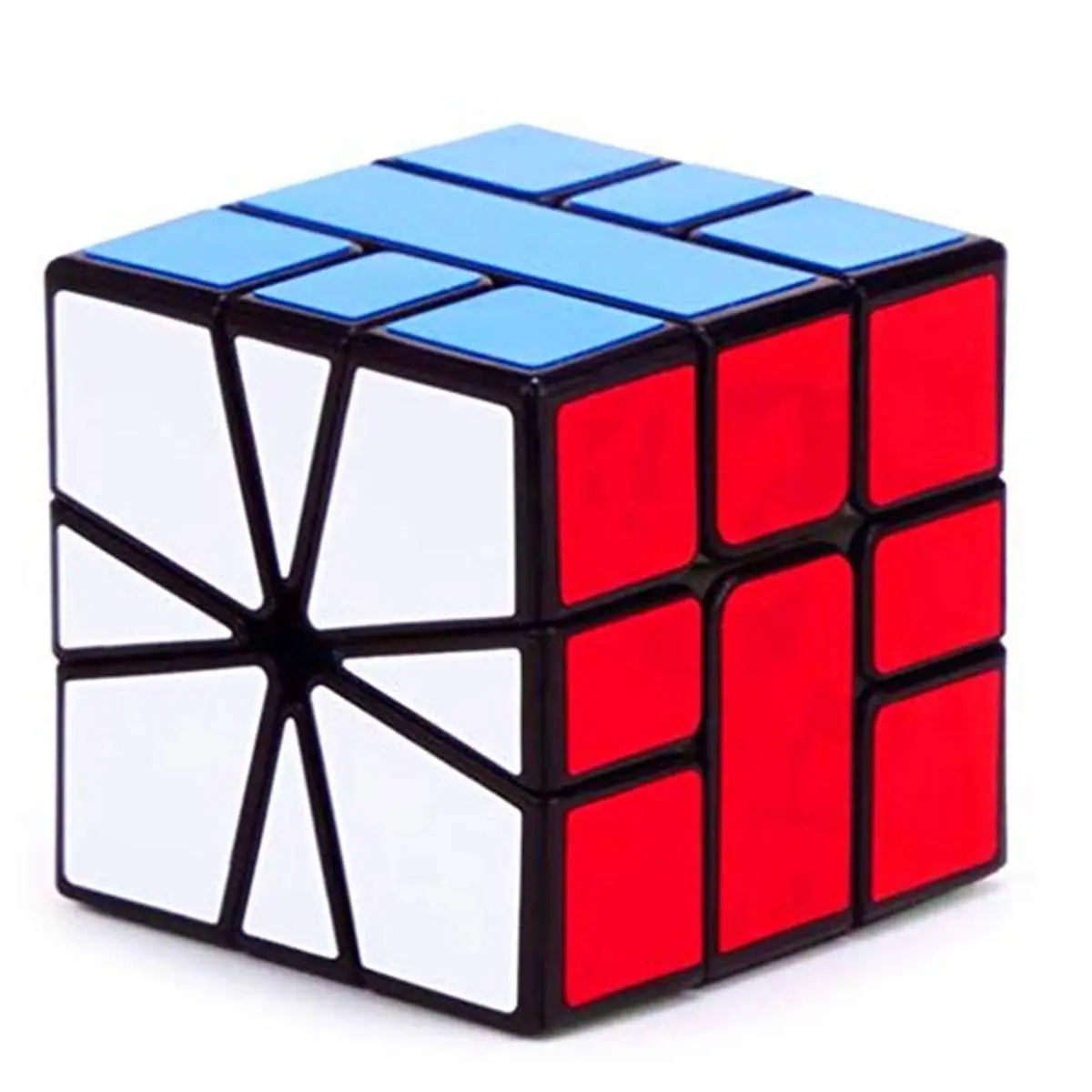 CuberSpeed Qiyi Square One Black Speed Cube Puzzle | Educational Brain Teaser for Kids - main product image