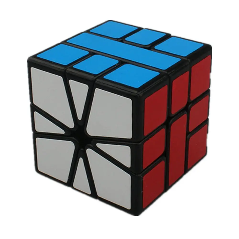 CuberSpeed Qiyi Square One Black Speed Cube Puzzle | Educational Brain Teaser for Kids - view 2