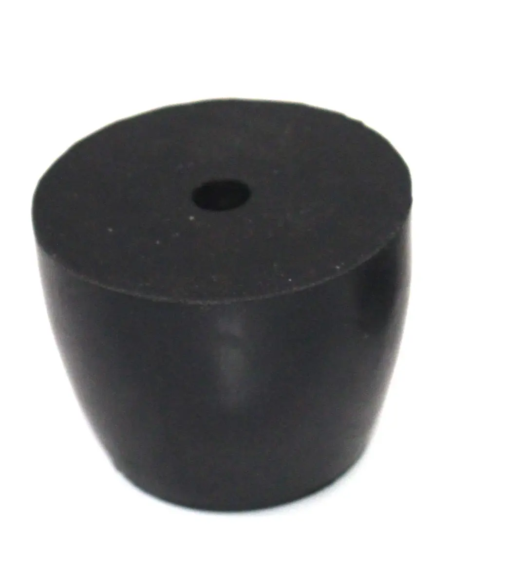 JSP Manufacturing 2" Rubber Cone Stop Bumper for Cargo Trailer Ramp Door | Heavy Duty Automotive Grade Rubber - view 4