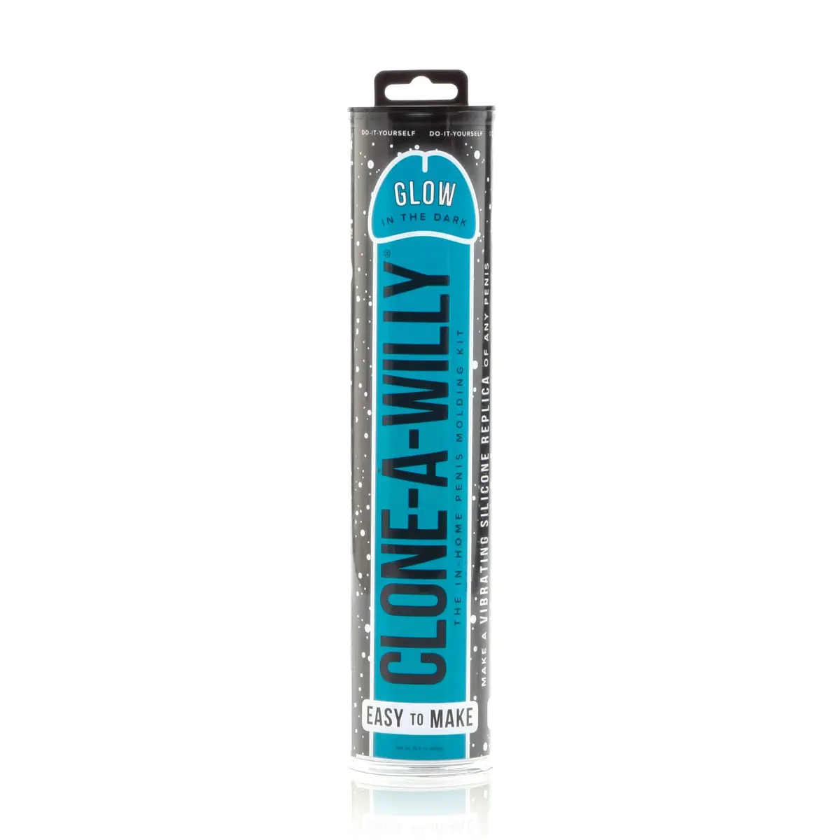 Empire Laboratories Inc. Clone-A-Willy Silicone Penis Casting Kit for Unisex | Glow in the Dark Blue - view 2