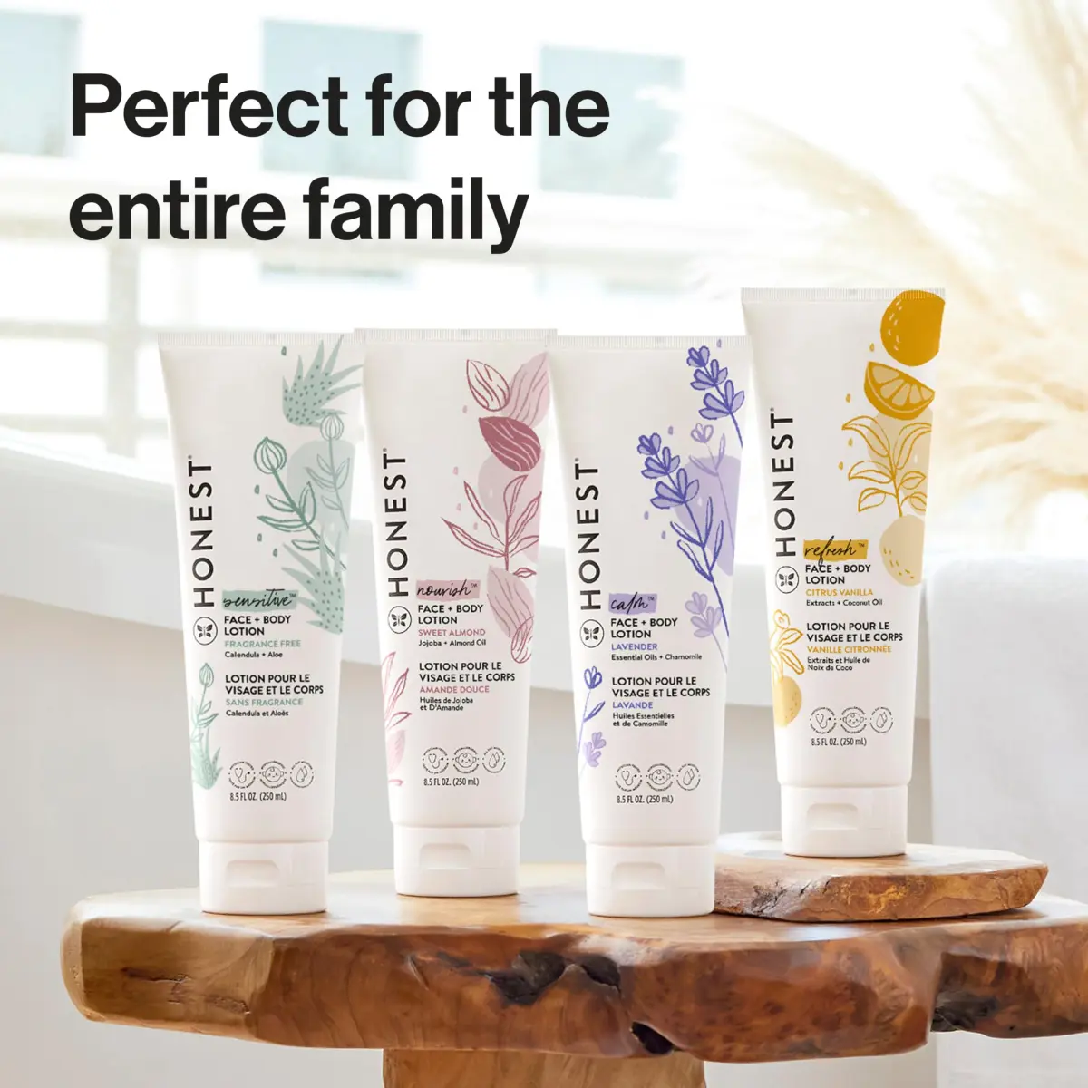 The Honest Company Body Lotion Citrus Vanilla Refresh 251ml (8.5 fl oz) | Hypoallergenic & Dermatologist Tested - view 9