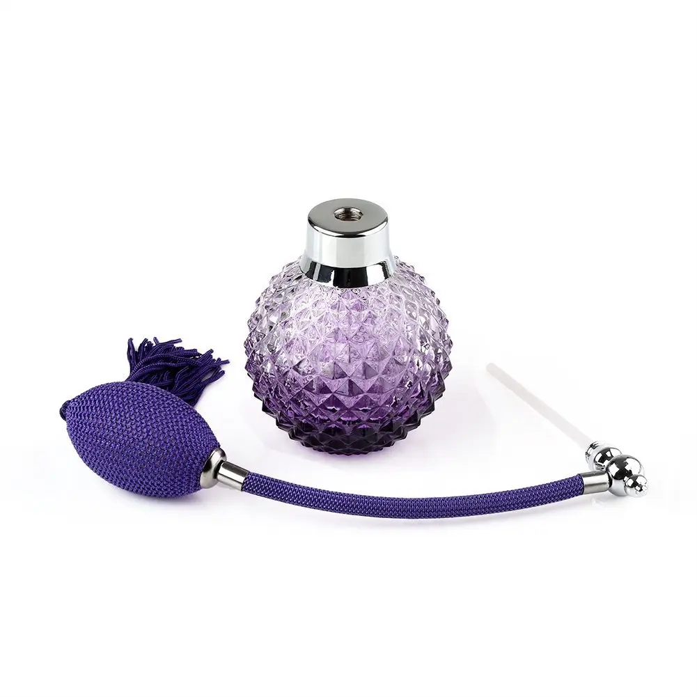 yueton 100ml Refillable Perfume Atomizer Spray Bottle | Vintage Crystal Style, Reusable, Repackaging & Gift - view 2