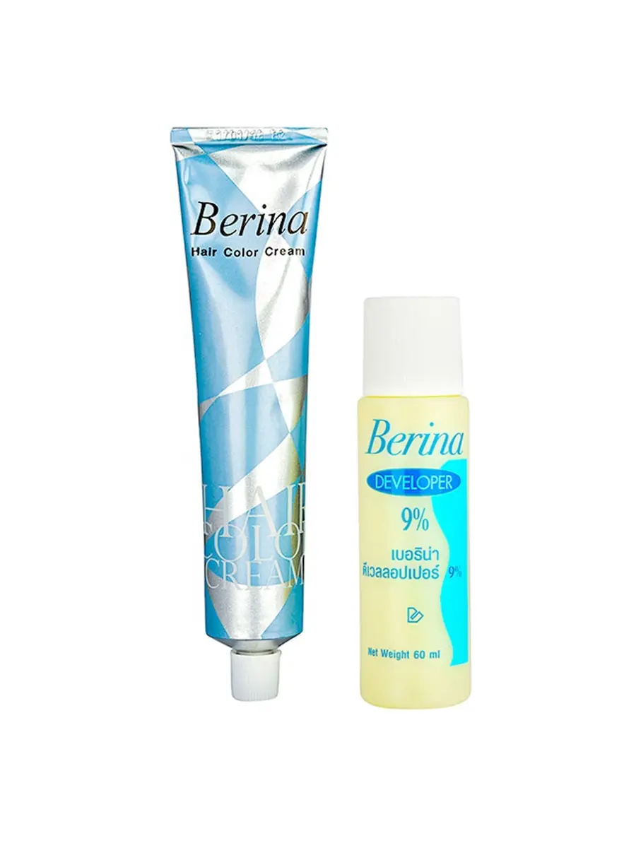 Berina Hair Color Cream Purple Violet # A6 | Permanent Hair Dye for Vibrant Purple (60g) - view 3