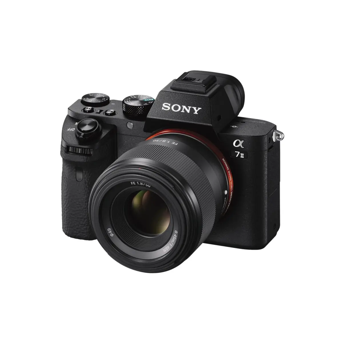 Sony FE 50mm F1.8 Standard Lens (SEL50F18F) Black | Sharp Portraits with Beautiful Bokeh - view 3
