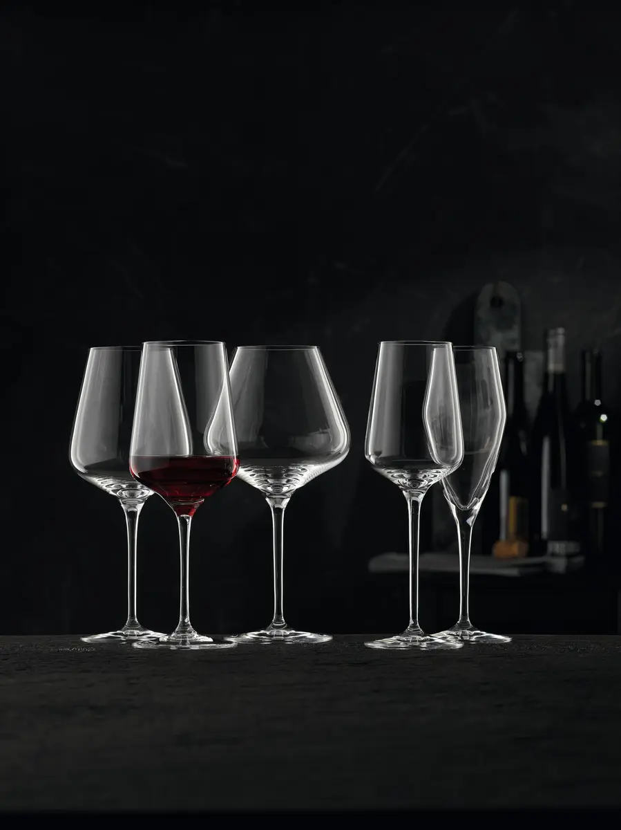 Nachtmann ViNova Collection Red Wine Magnum Glass, Set of 4, 23-Oz | Elegant Bordeaux Glass for Wine Enthusiasts - view 2