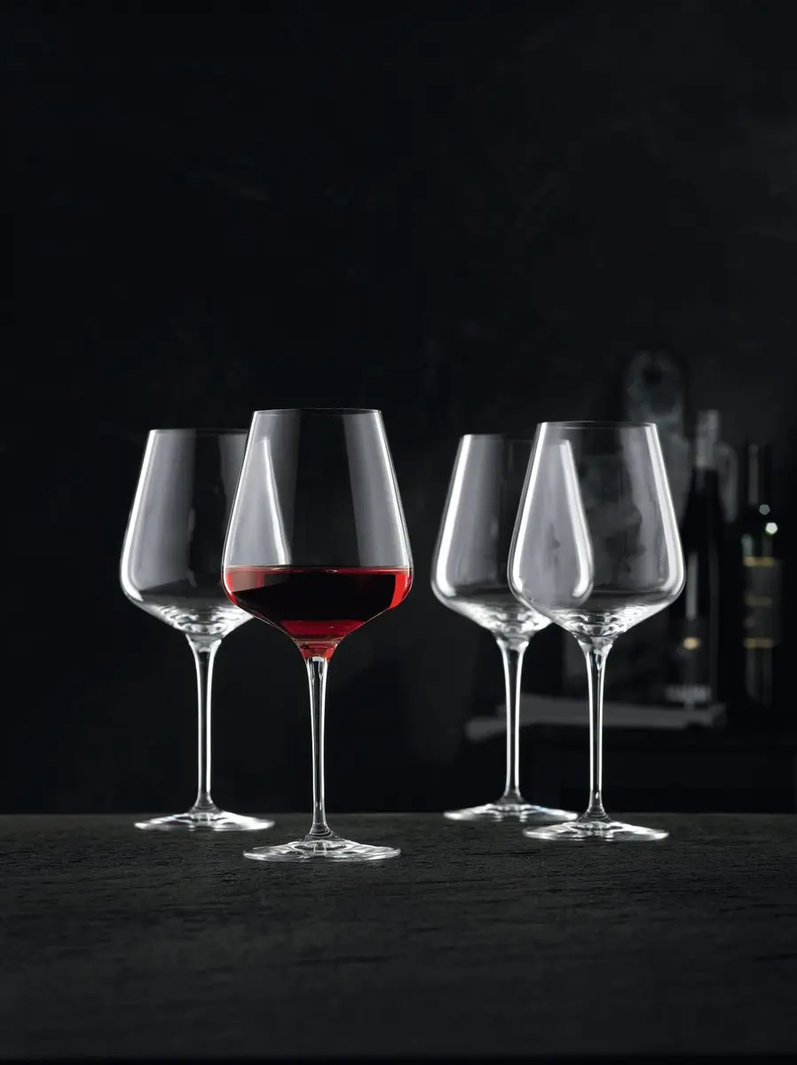 Nachtmann ViNova Collection Red Wine Magnum Glass, Set of 4, 23-Oz | Elegant Bordeaux Glass for Wine Enthusiasts - view 3
