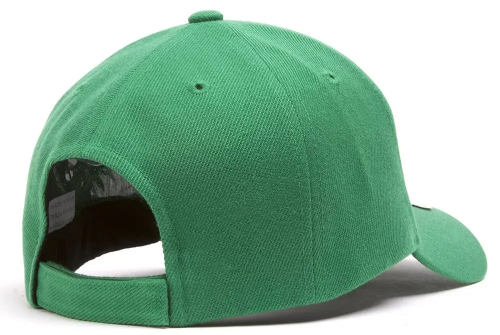 TOP HEADWEAR Adjustable Baseball Cap, Kelly Green | Classic Fit & Breathable Acrylic - view 2