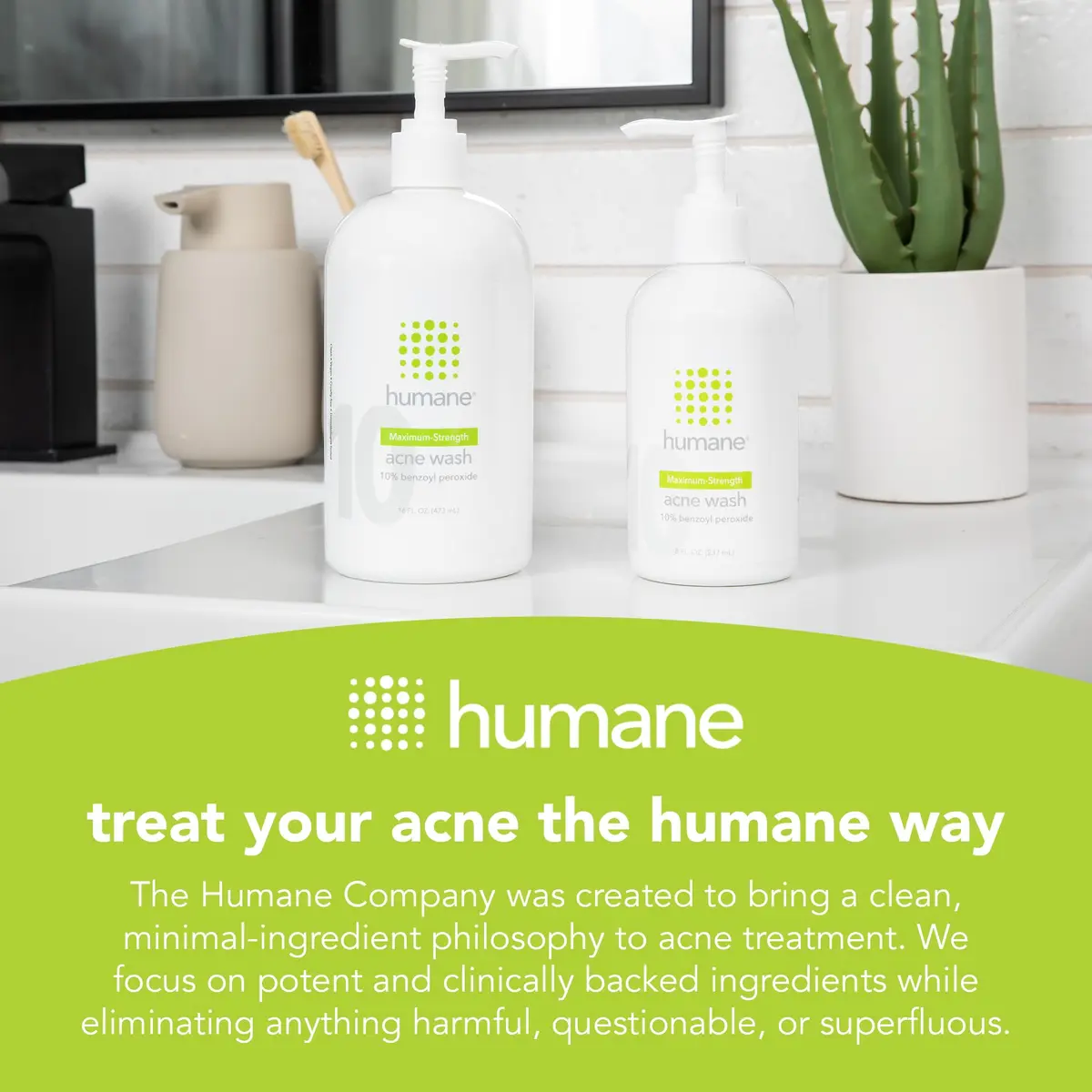 Humane Clarifying Toner for Face - 2% BHA Liquid Salicylic Acid | Gentle Exfoliation for All Skin Types - view 6