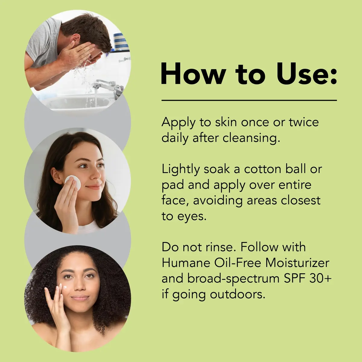 Humane Clarifying Toner for Face - 2% BHA Liquid Salicylic Acid | Gentle Exfoliation for All Skin Types - view 4
