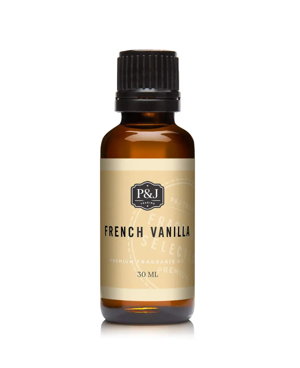 P&J Trading French Vanilla Fragrance Oil, 30ml Bottle | Premium Scent for Candle Making & DIY Crafts - main product image