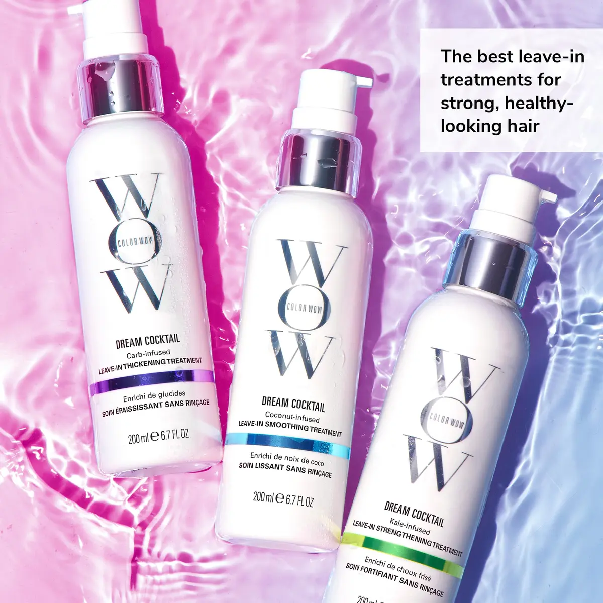 COLOR WOW Dream Cocktail Carb – Carb Infused Thickening Leave-In Treatment 6.7 Fl Oz | Supports Fuller Hair with Heat Activation - view 3