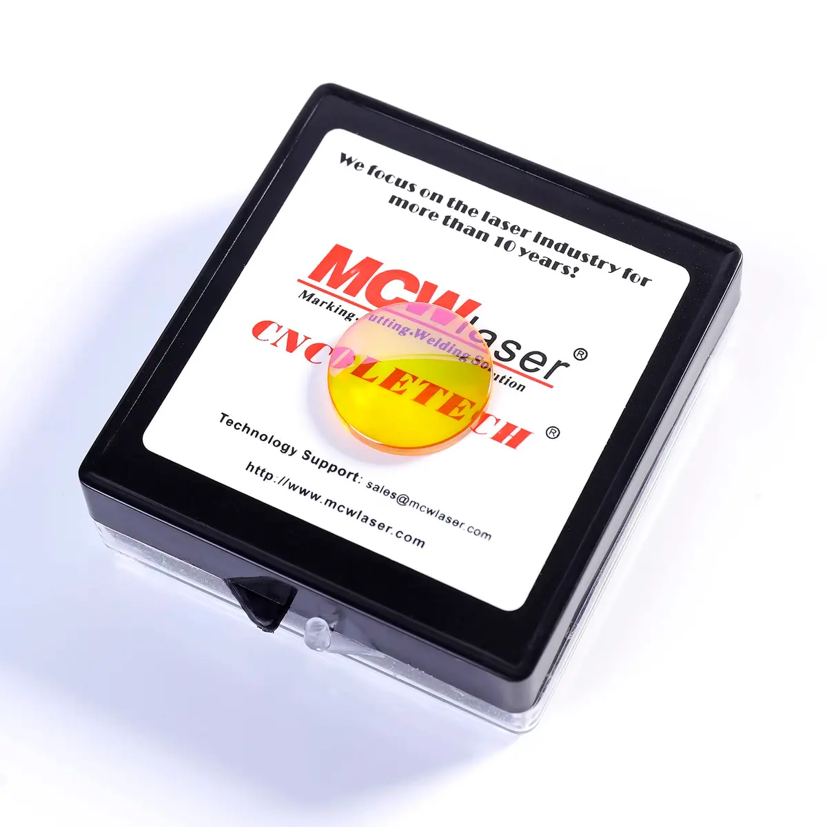 CNCOLETECH CO2 Laser Lens Dia:18mm FL:4" | Focus Focal Lens for CO2 Laser Engraving & Cutting - view 3