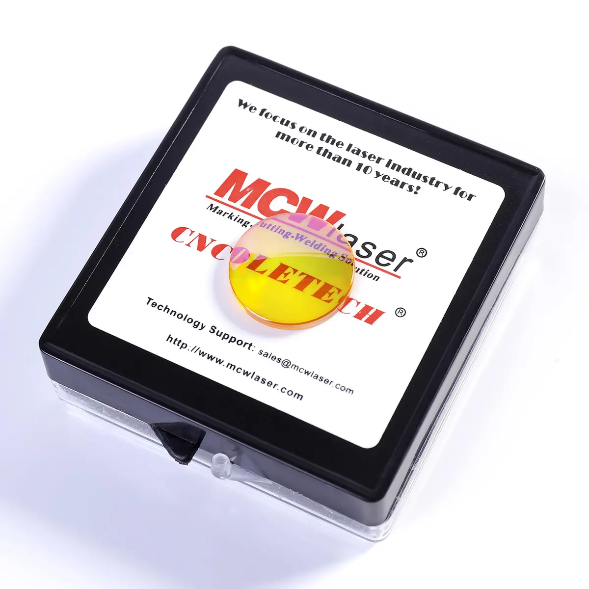 CNCOLETECH 20mm CO2 Laser Lens FL: 2" / 50.8mm | Focus Focal Lens for CO2 Laser Engraving & Cutting - view 3