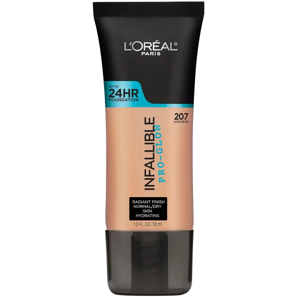 L'Oreal Paris Infallible Pro-Glow Foundation - Sand Beige - Hydrating Glow Up to 24HR - main product image